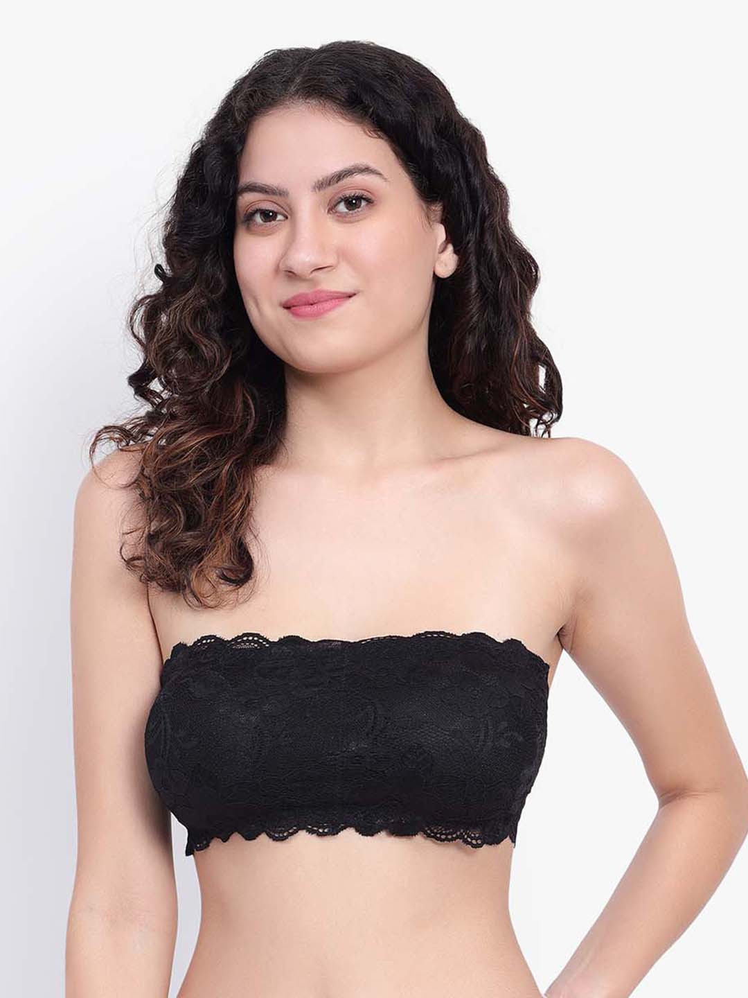 Buy BRACHY Floral Lace All Day Comfort Non Wired Lightly Padded ...