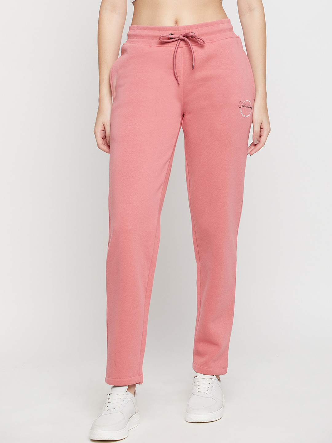 Buy Cantabil Women Fleece Regular Fit Track Pants Track Pants for