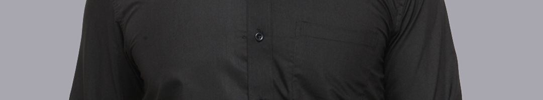 Buy JAINISH Men Black Solid Classic Slim Fit Formal Shirt - Shirts for ...
