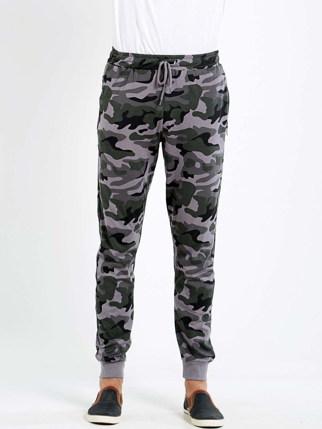 Buy Maniac Men Camouflage Cotton Joggers Track Pants for Men 2493701