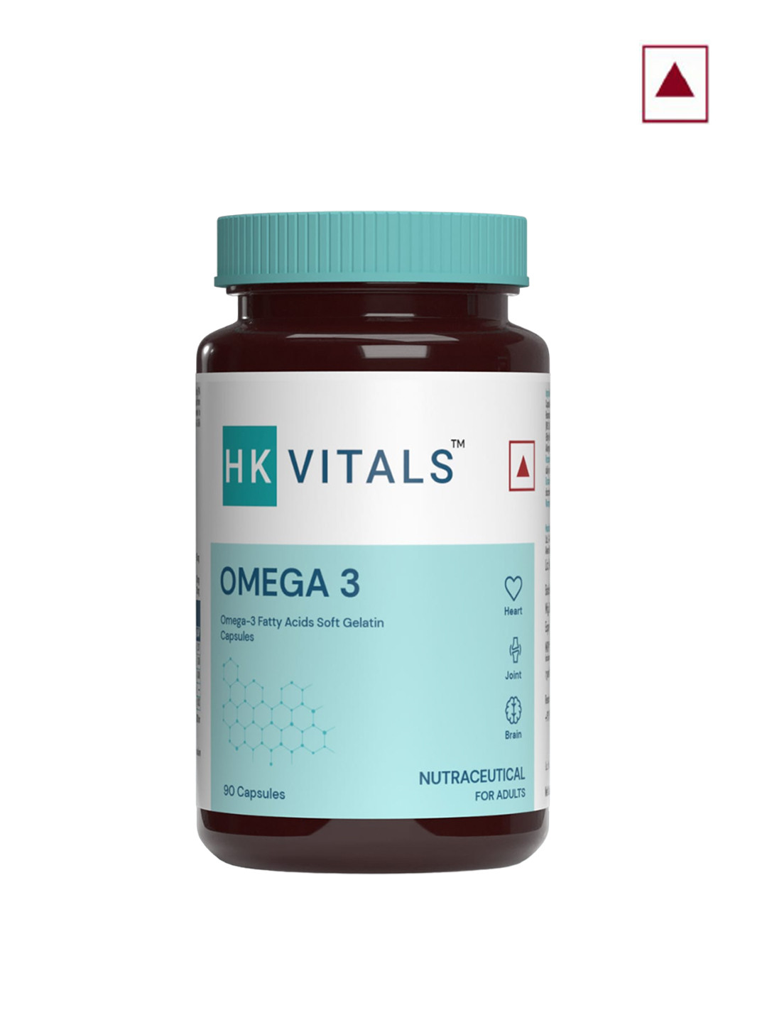Buy HK VITALS Omega 3 1000mg Fish Oil With EPA & DHA 90 Capsules