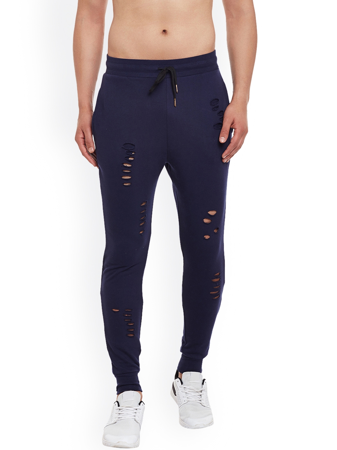 men's ripped joggers