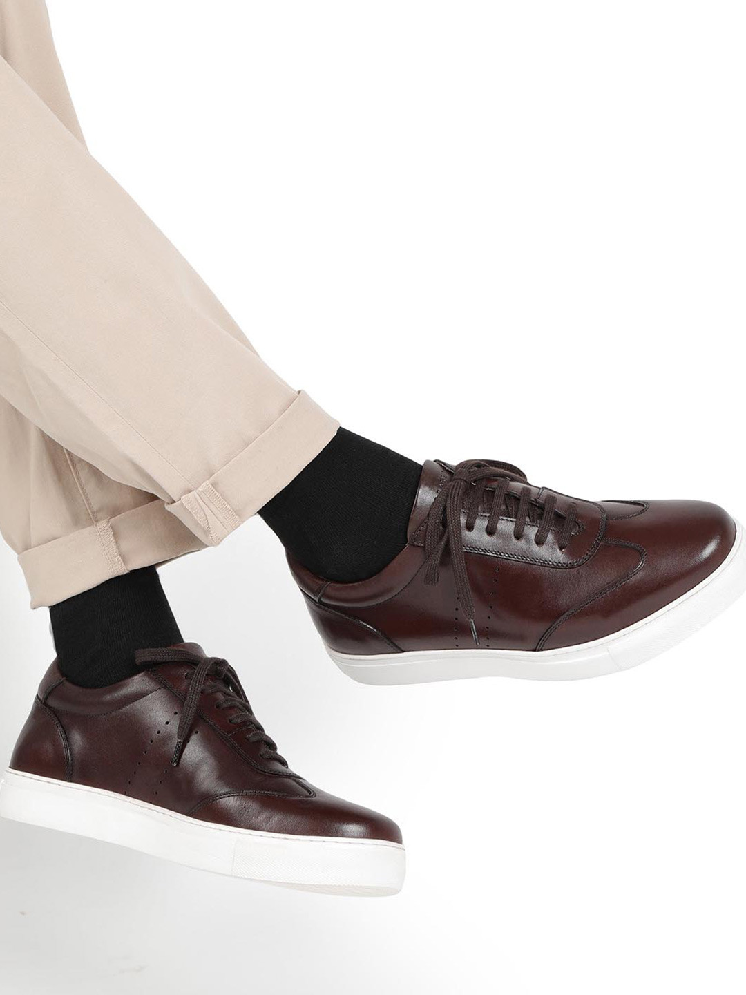 Rare Rabit Shoe Buy RARE RABBIT Men Rabat1 Perforated Leather Oxfords - Casual Shoes ...