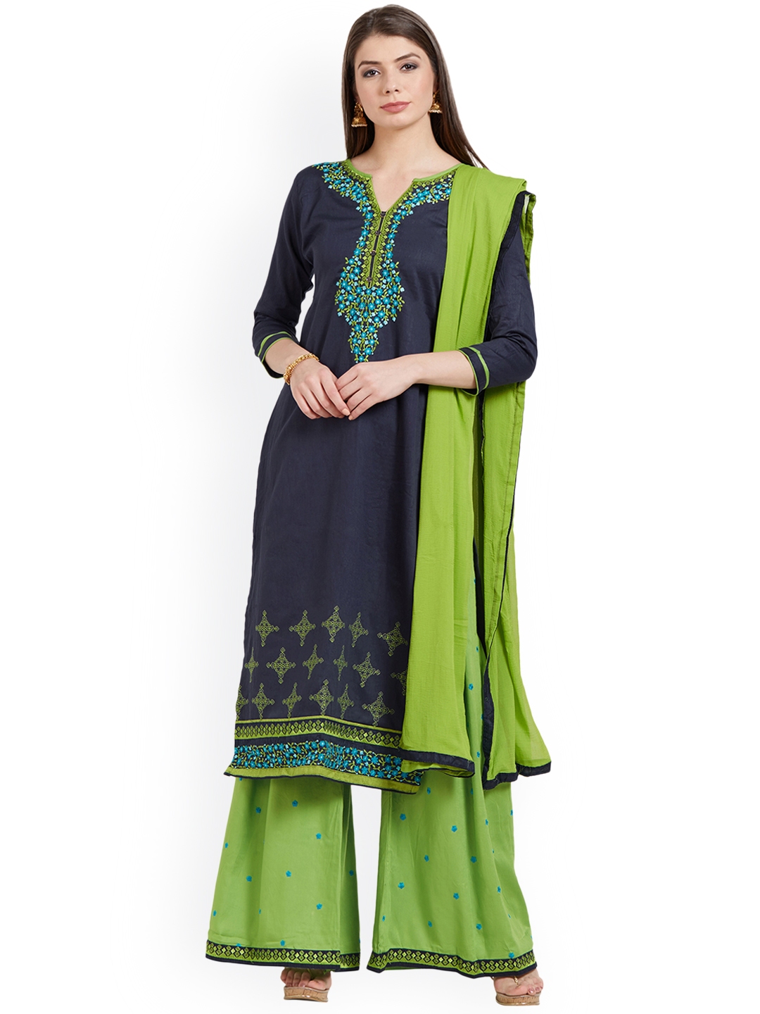 cotton gown on myntra