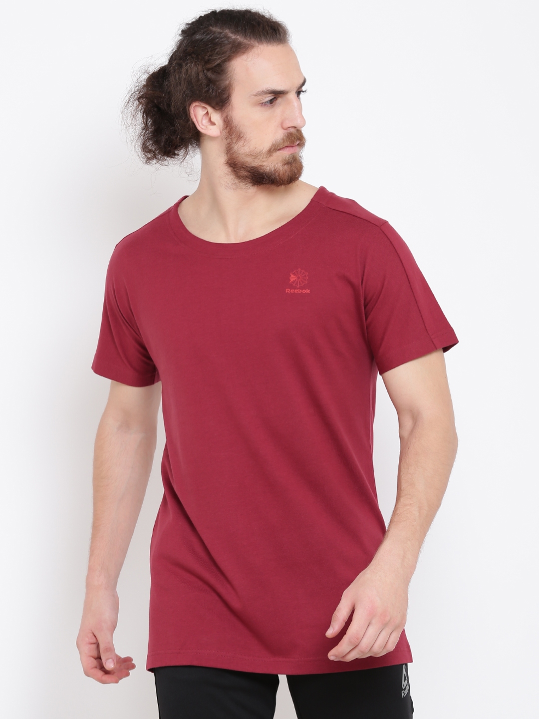 reebok classic t shirt marron