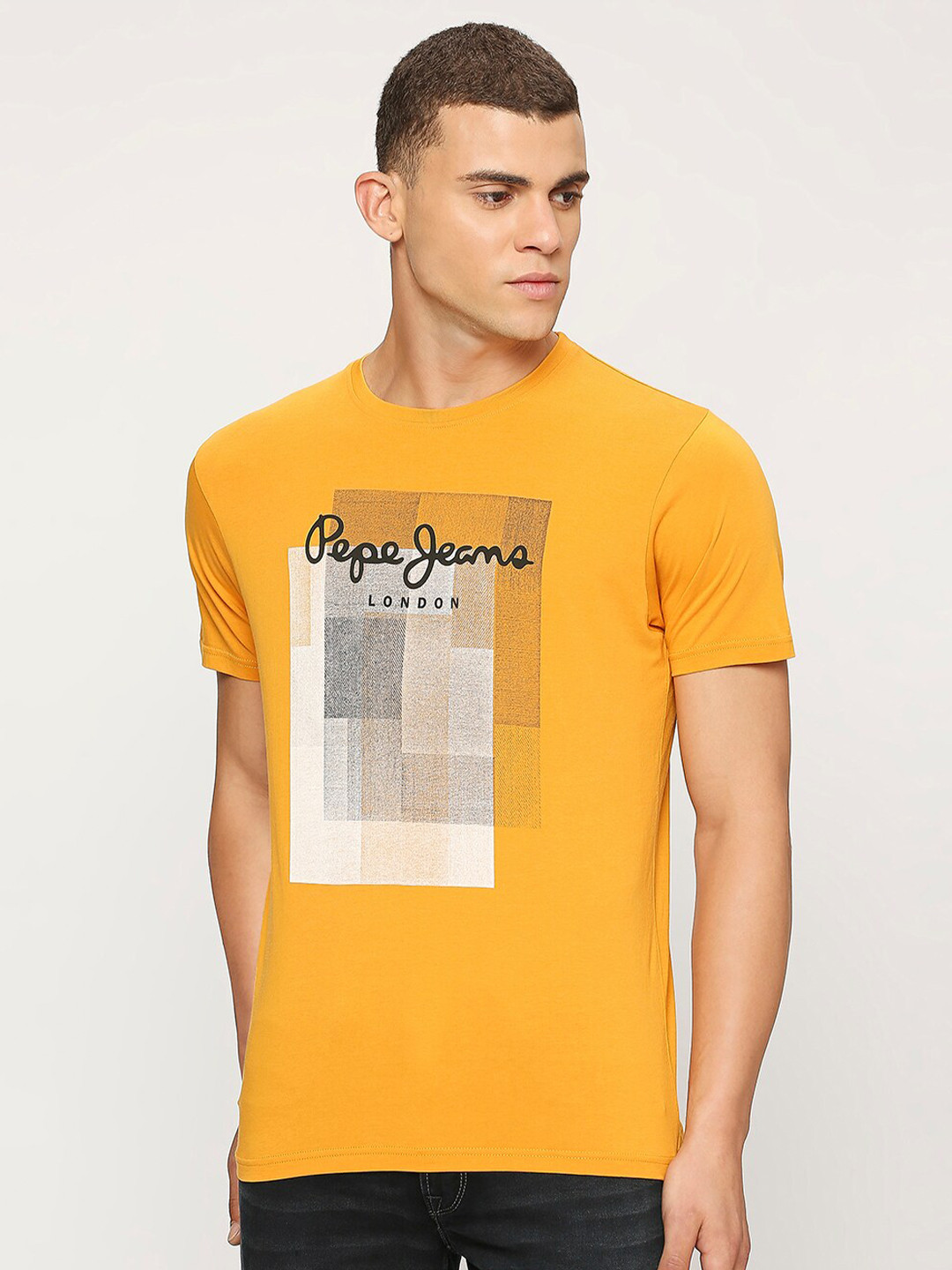 Pepe Jeans Black Cotton Men's T-Shirt main image 1