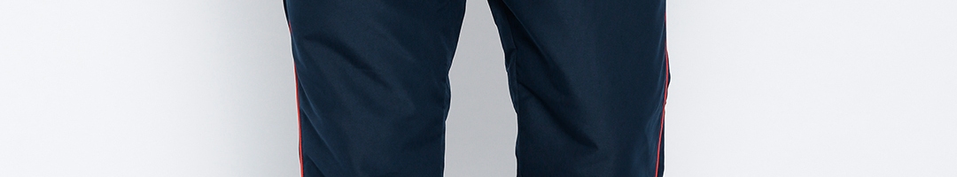 Buy Reebok Men Navy Woven Training Track Pants - Track Pants for Men ...
