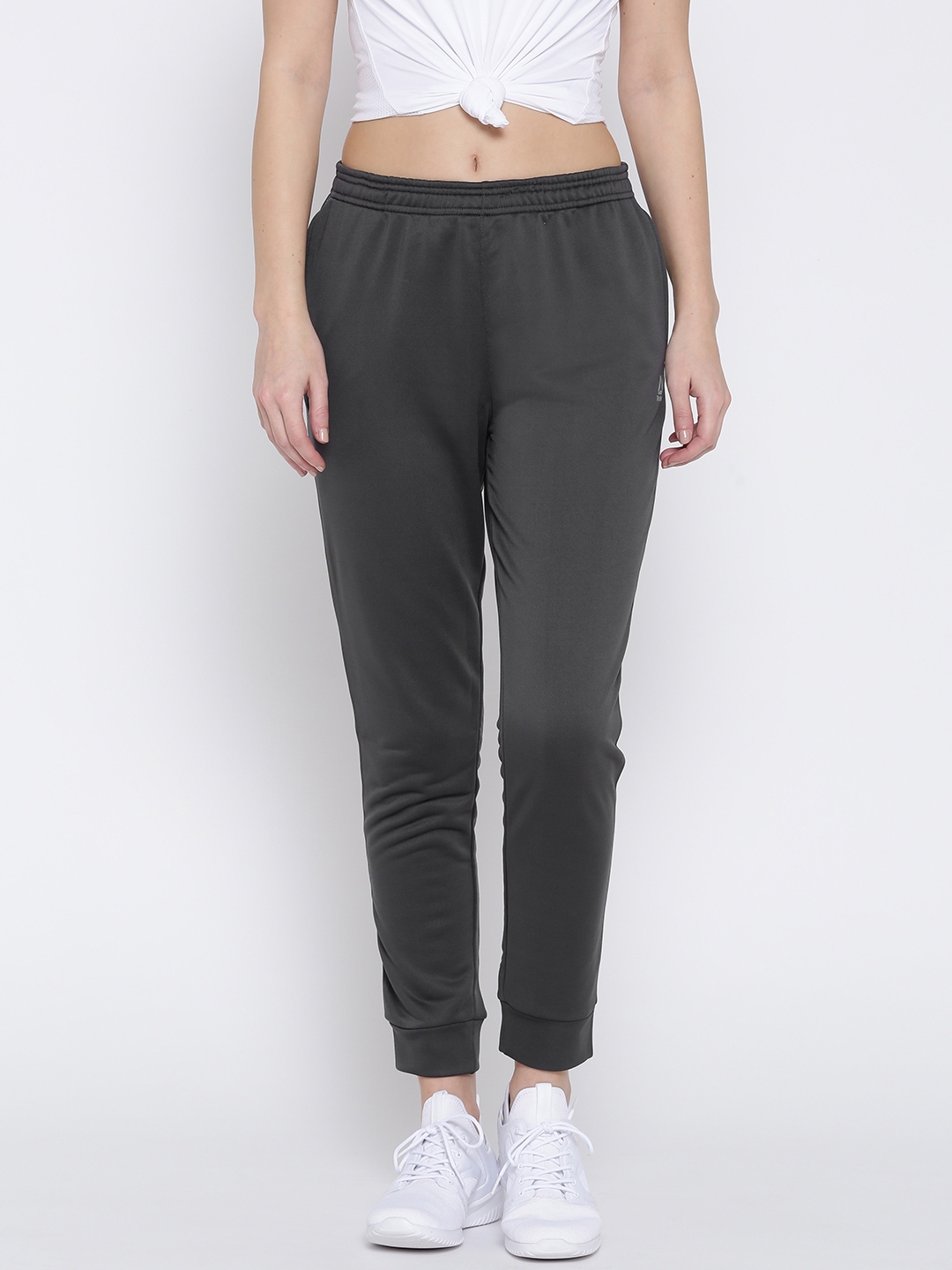 grey reebok joggers