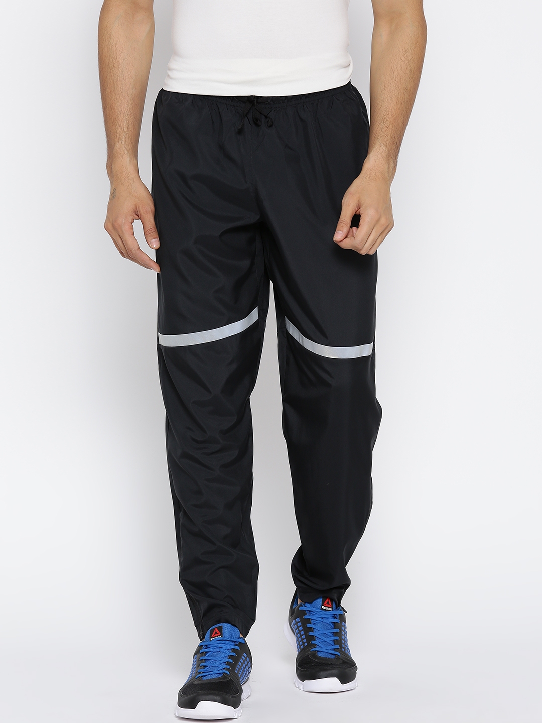 Buy Reebok Men Black Running Track Pants - Track Pants for Men 2497540 ...