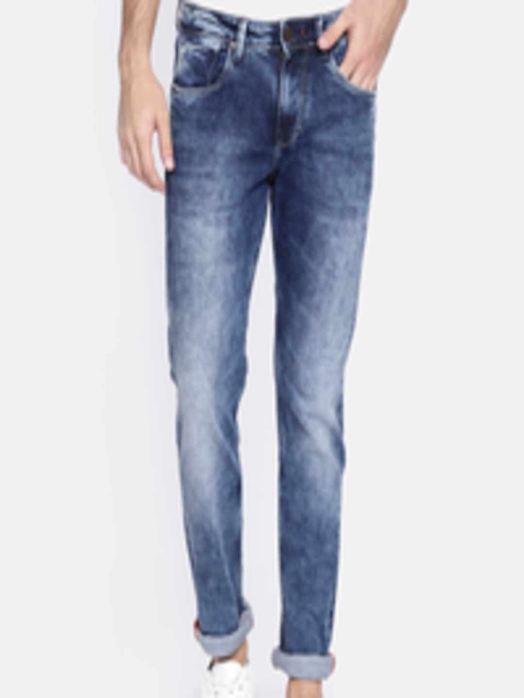 Buy Killer Men Blue Slim Fit Mid Rise Clean Look Jeans - Jeans for Men ...