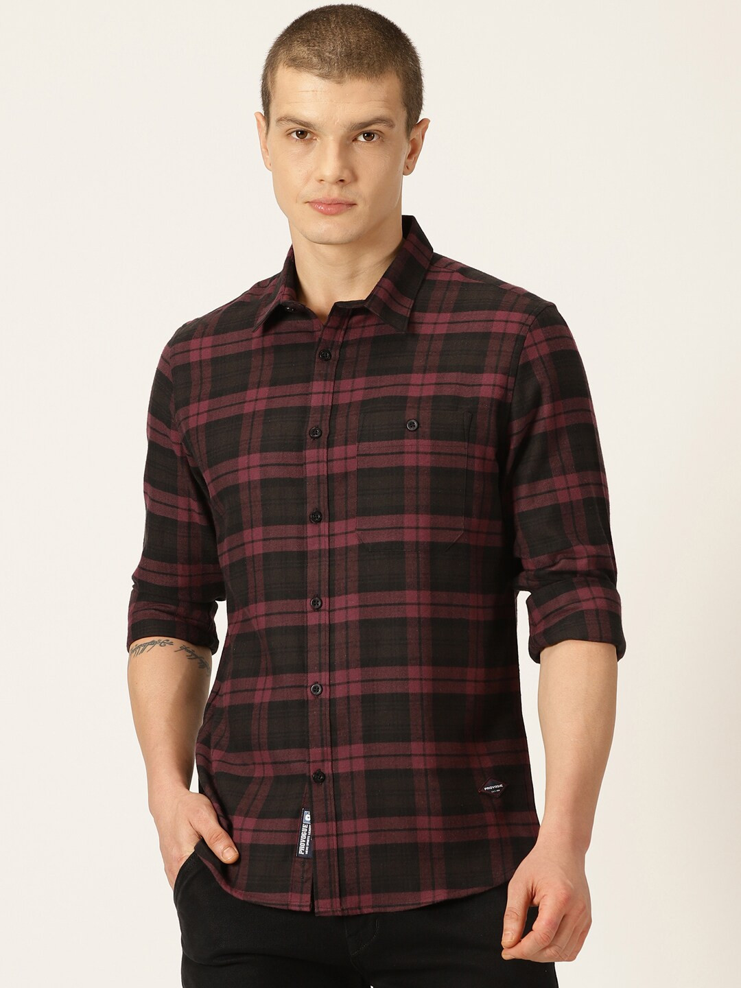 Premium Cotton Tartan Checks Shirt