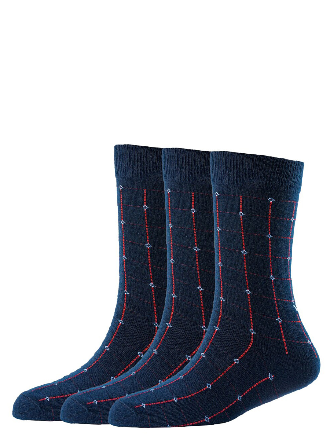 Multicolor Ankle Length Cotton Men's Socks by Being Human Clothing