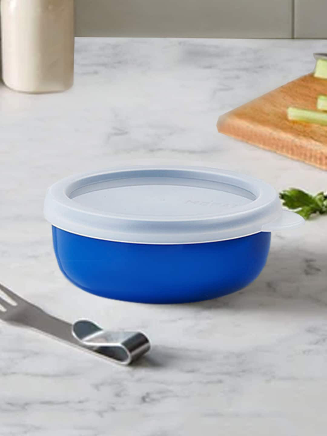 Buy Mepal Blue Round Airtight Kitchen Storage Container Container for