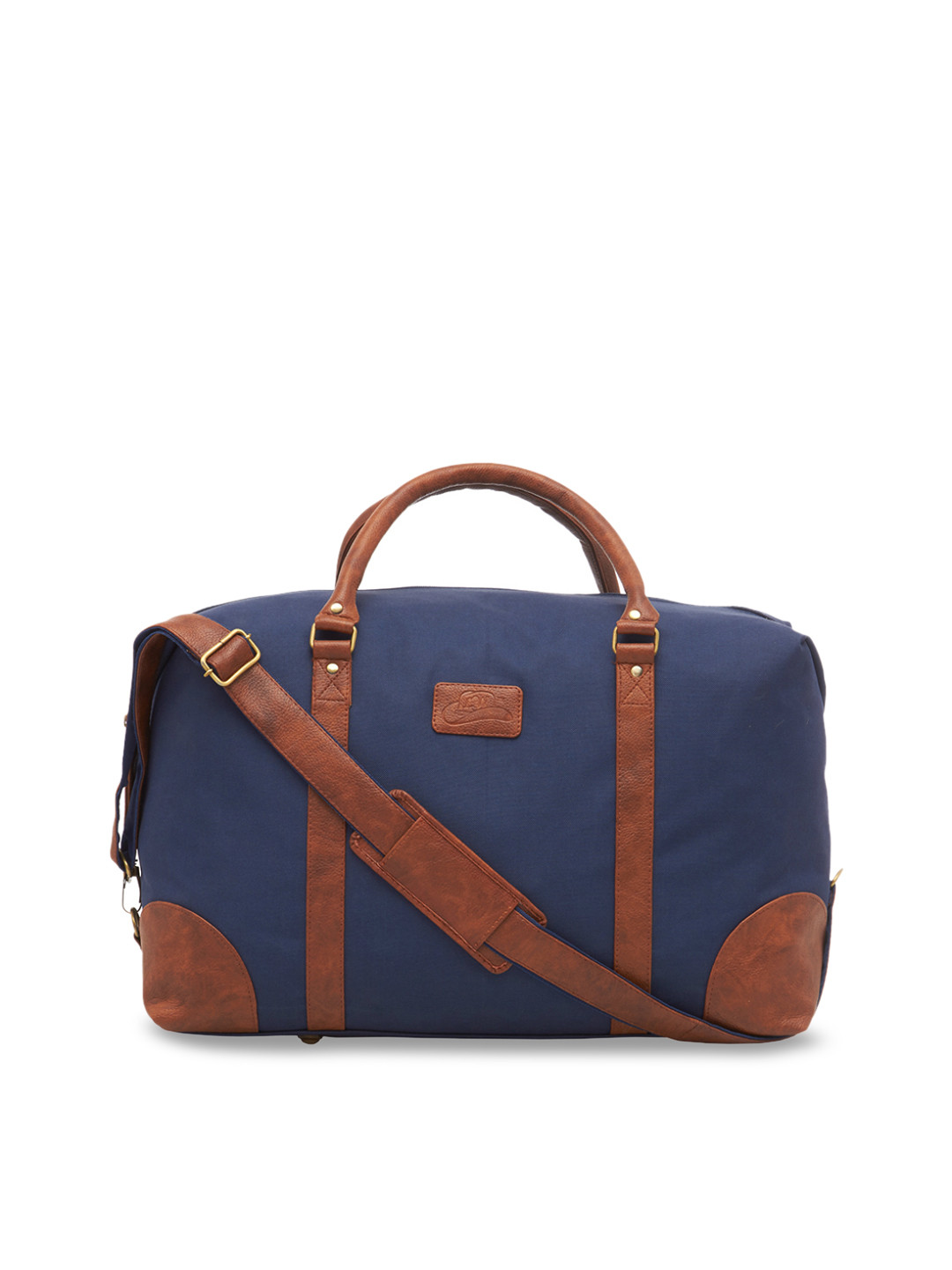 Buy Leather World Blue Unisex Duffle Bag Duffel Bag for Unisex