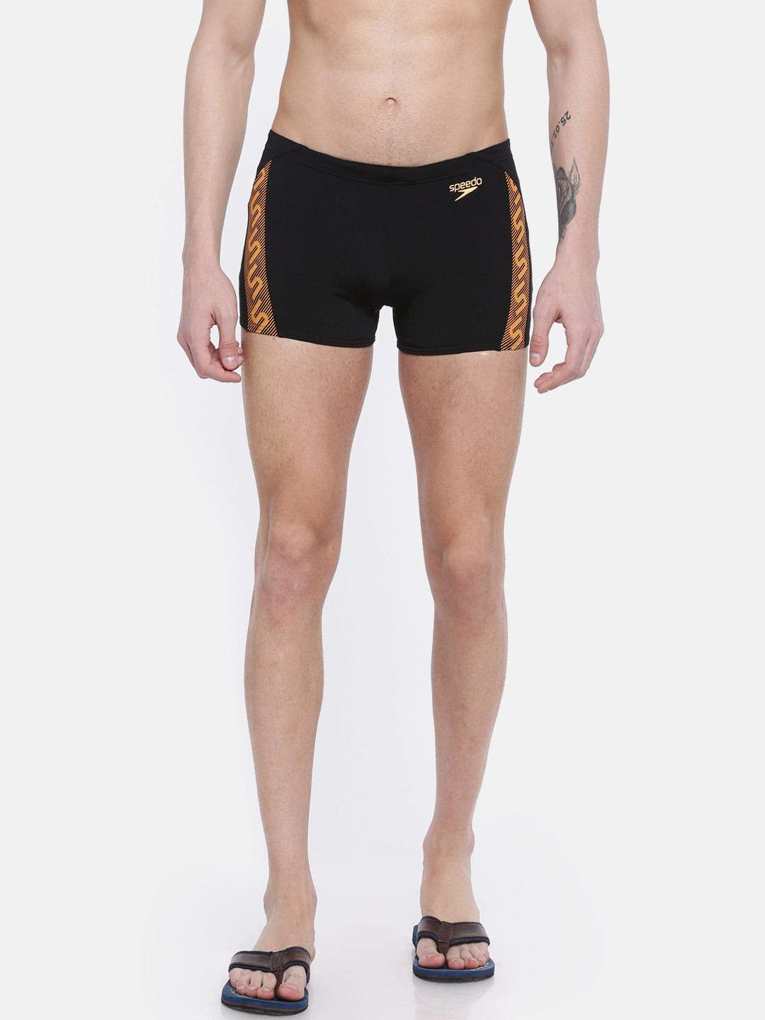 Buy Speedo Black Swimming Trunks 808742A315 Swim Bottoms for Men