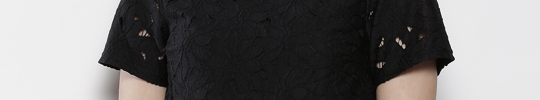 Buy DOROTHY PERKINS Women Black Lace Top - Tops for Women 2502852 | Myntra