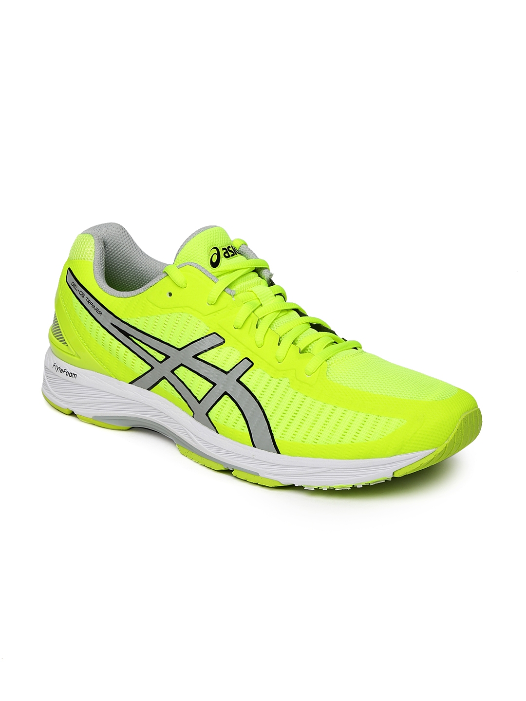 fluorescent green trainers