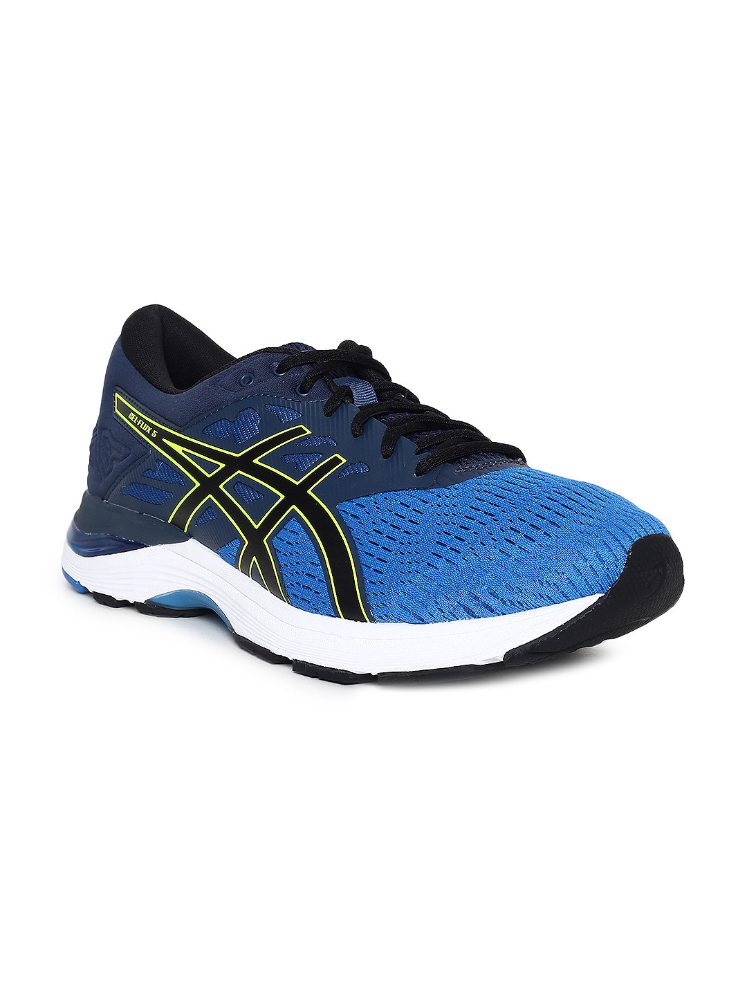 asics gel flux 5 running trainers mens