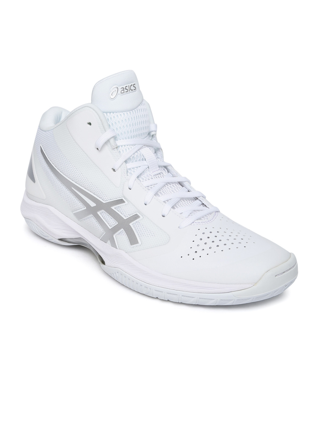 Buy ASICS Men White Gelhoop V 10 Basketball Shoes Sports Shoes for Men 2505813 Myntra