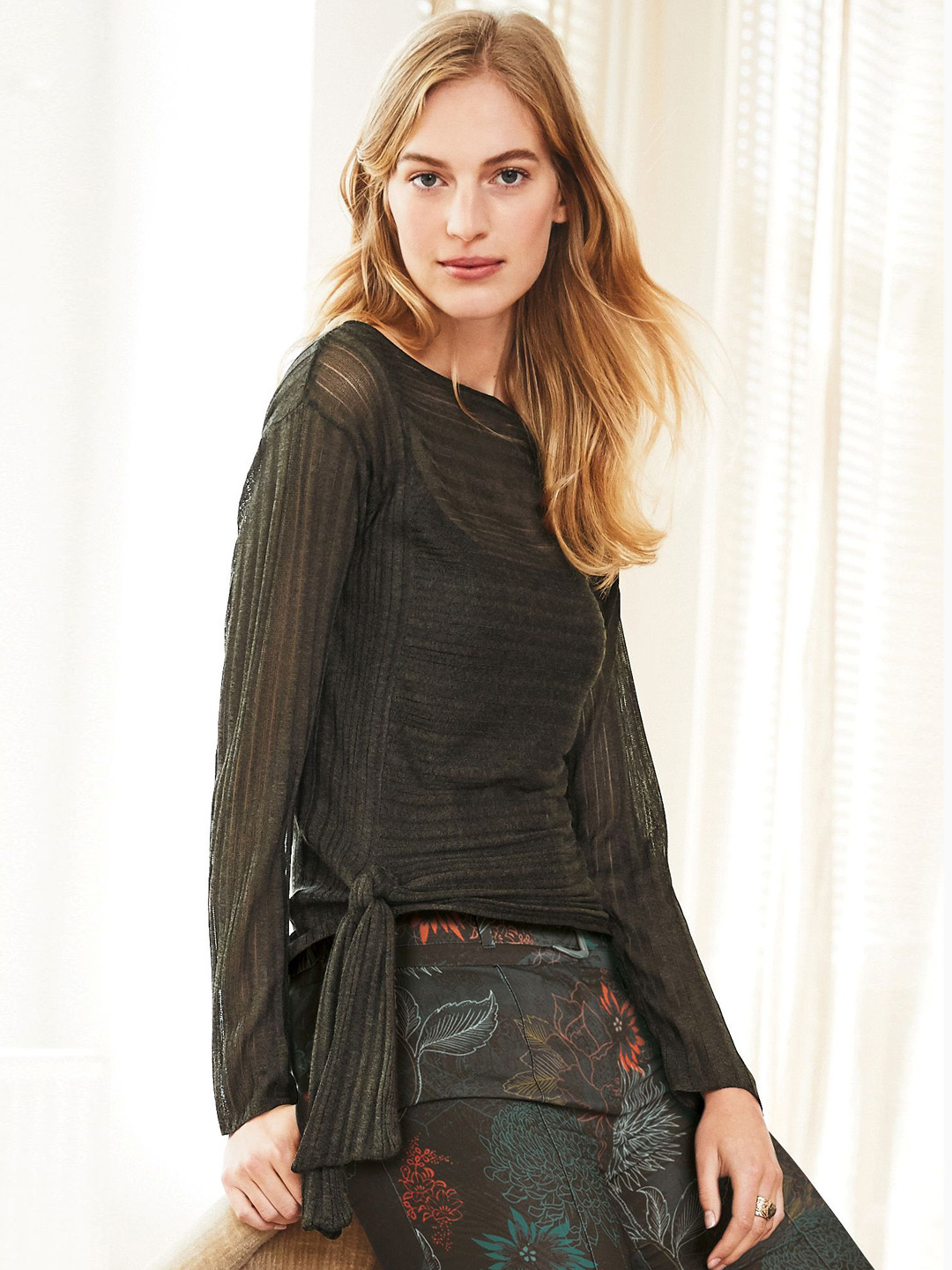 Buy Next Women Black Solid Top Tops for Women 2507423 Myntra