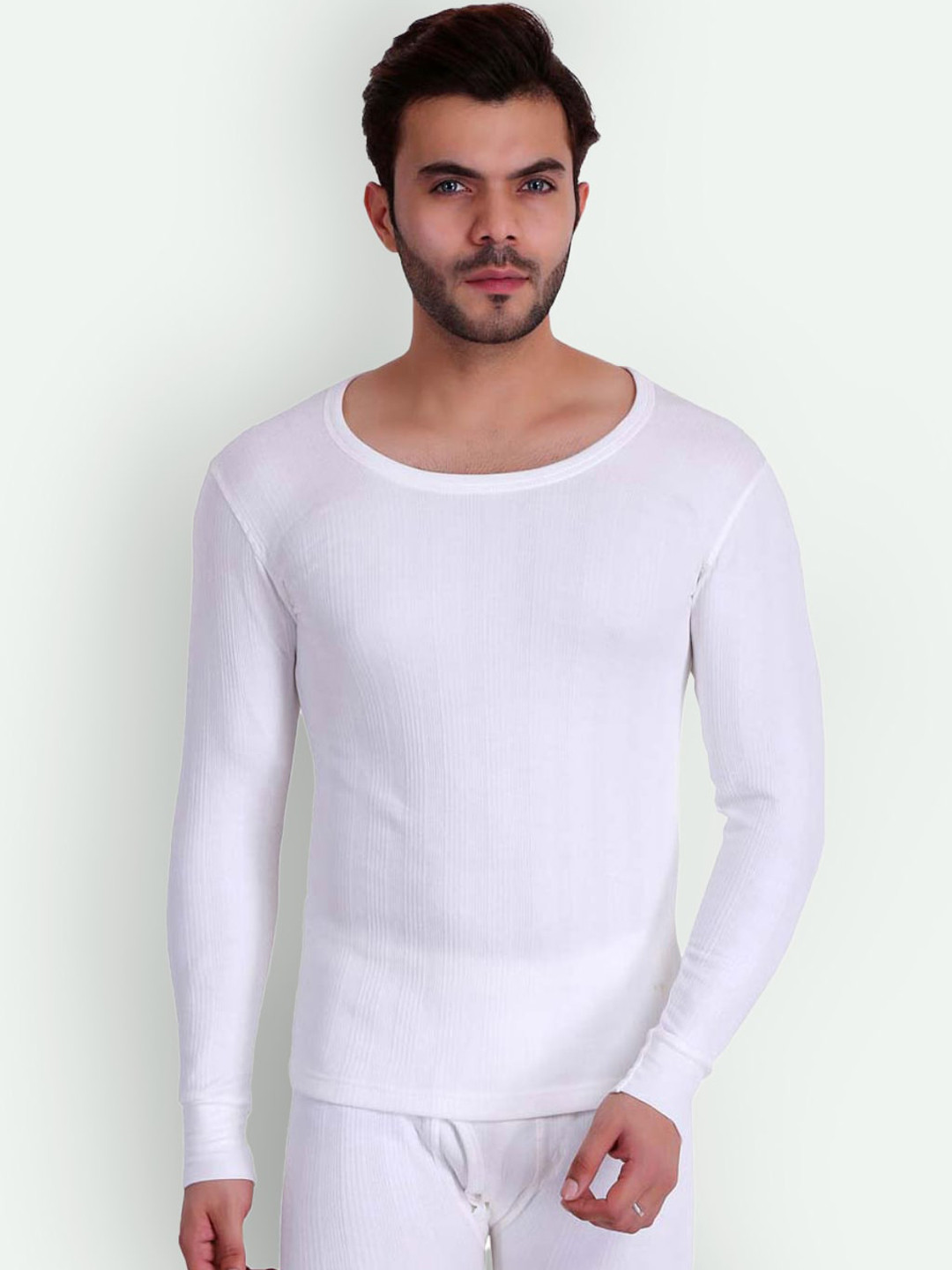 Buy T.T. Men Elite Top Thermal (White, S) Thermal Tops for Men