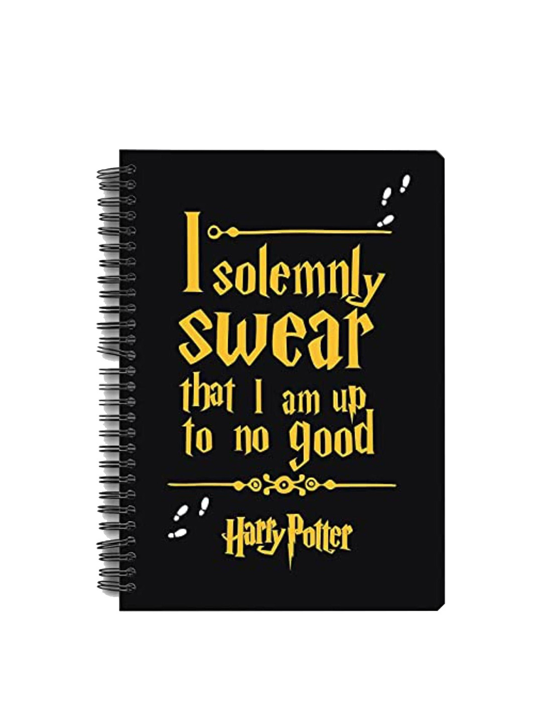 Buy Epic Stuff Harry Potter I Solemnly Swear Print A5 Wiro Notebook ...