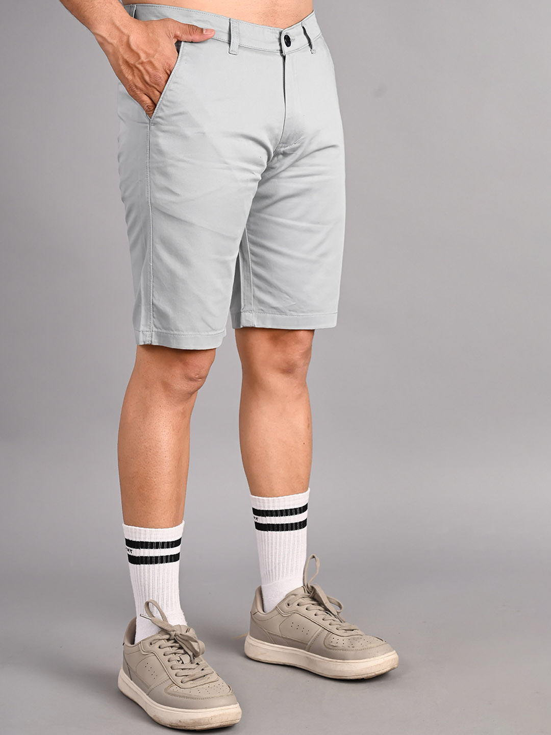 Buy FUBAR Men Mid Rise Slim Fit Chino Shorts - Shorts for Men 25087848 ...