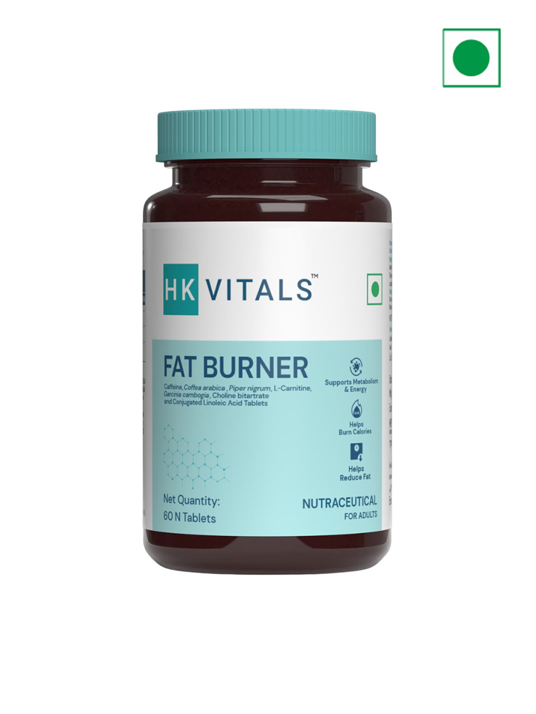 Buy HK VITALS Fat Burner Tablets With L Carnitine Garcinia Cambogia 60