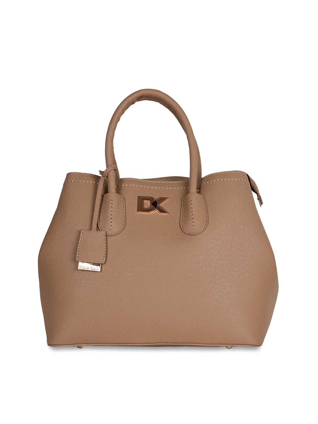 Buy Diana Korr Beige Solid Handheld Bag Handbags for Women 2510255
