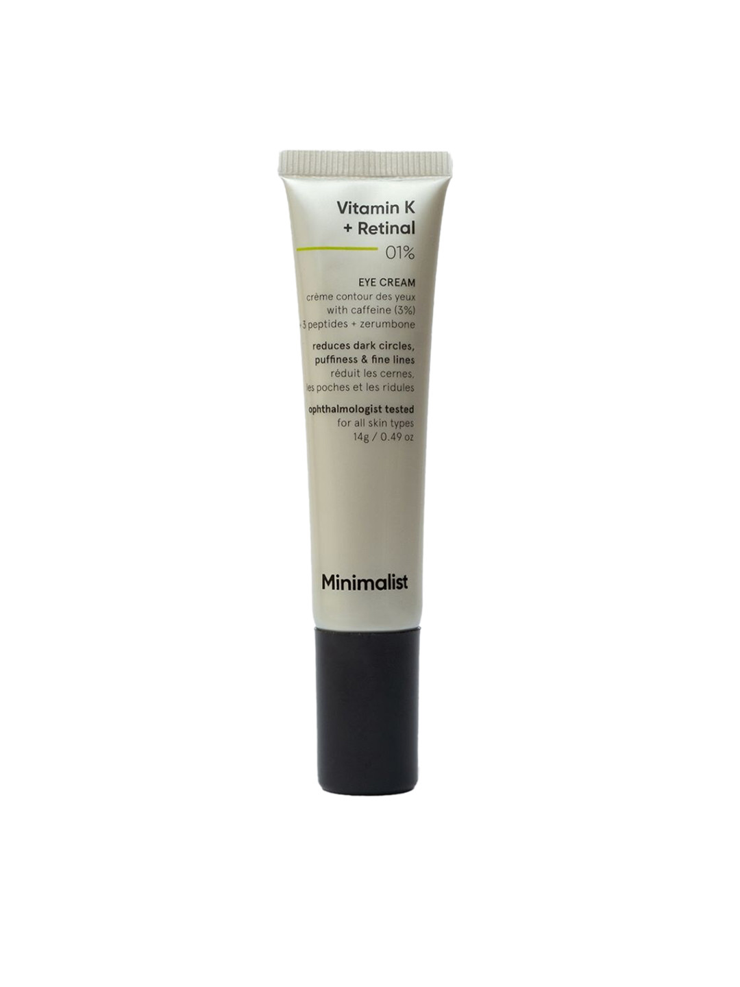 Buy Minimalist Vitamin K Retinal Eye Cream For Under Eye Dark Circles