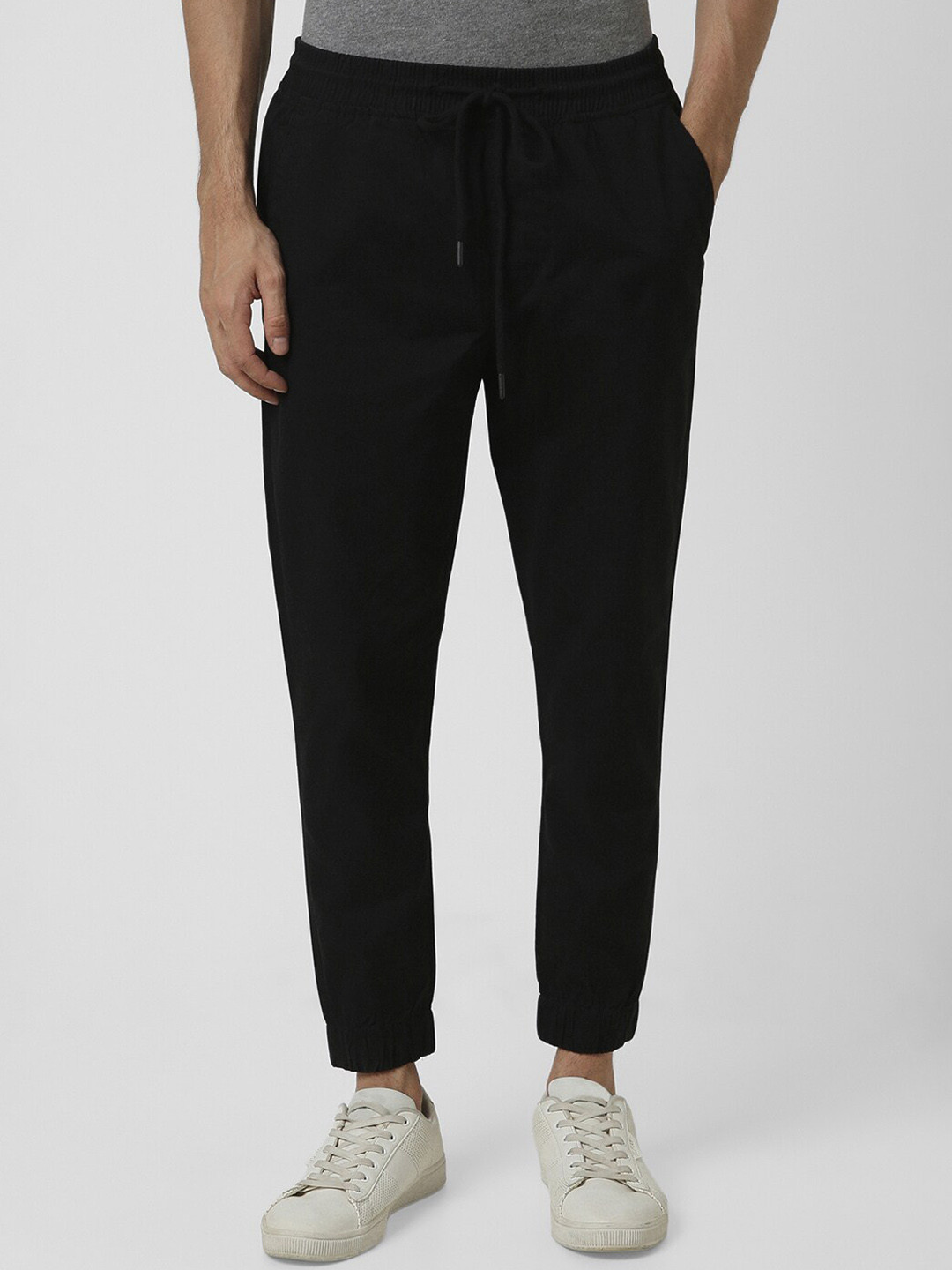 Buy Peter England Men Mid Rise Joggers Trousers for Men 25144502 Myntra