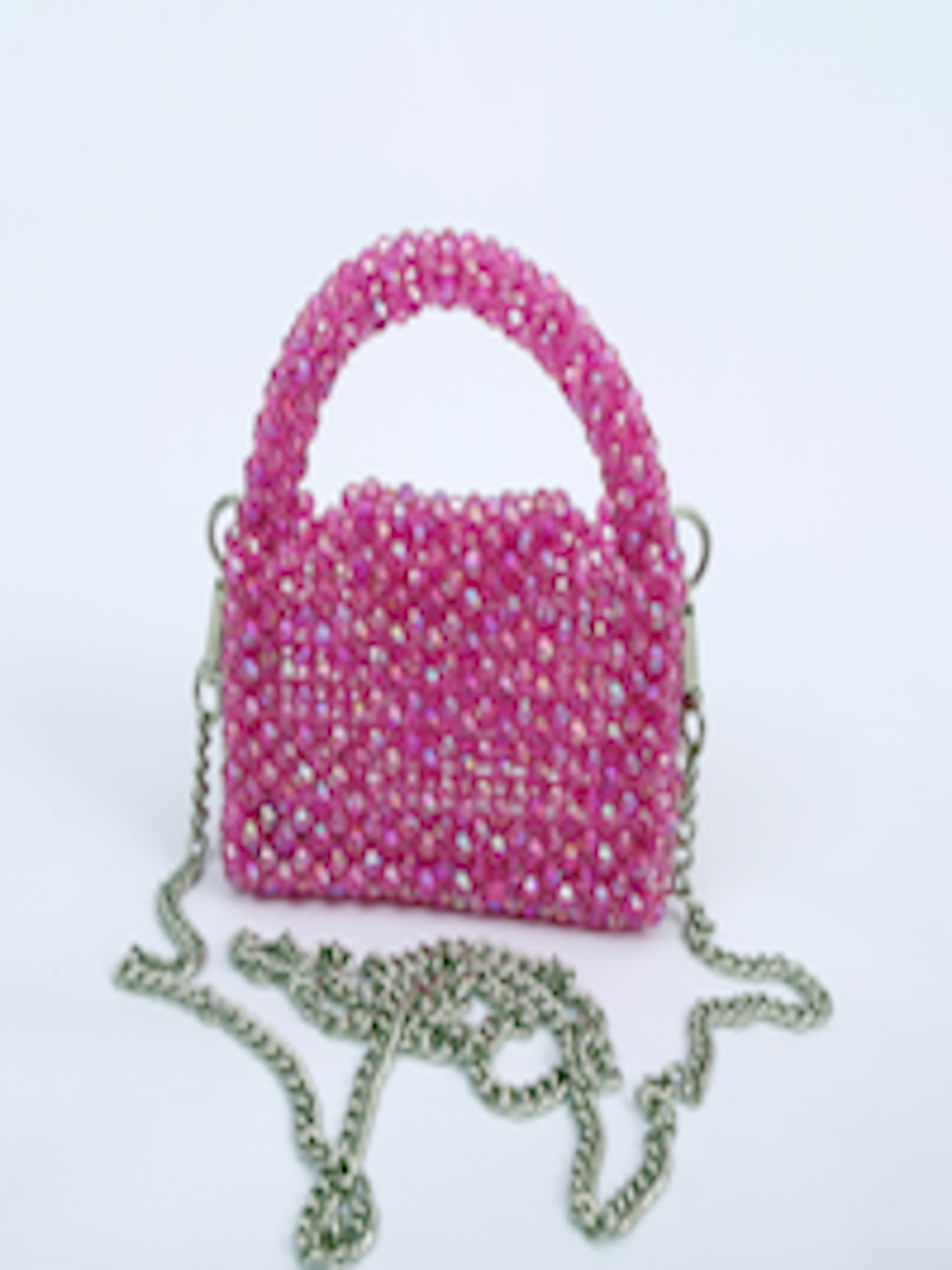 Buy Pearlfiesta Embellished Structured Sling Bag - Handbags for Women ...