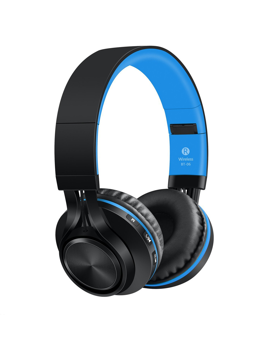 Buy Sound One Unisex Blue Over Ear BT 06 Bluetooth Headset With Mic