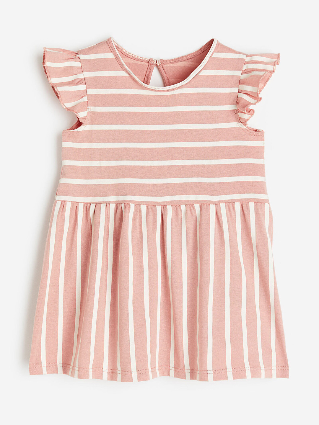 Buy H&M Infant Girls Flutter Sleeved Dress Dresses for Girls 25153952 Myntra