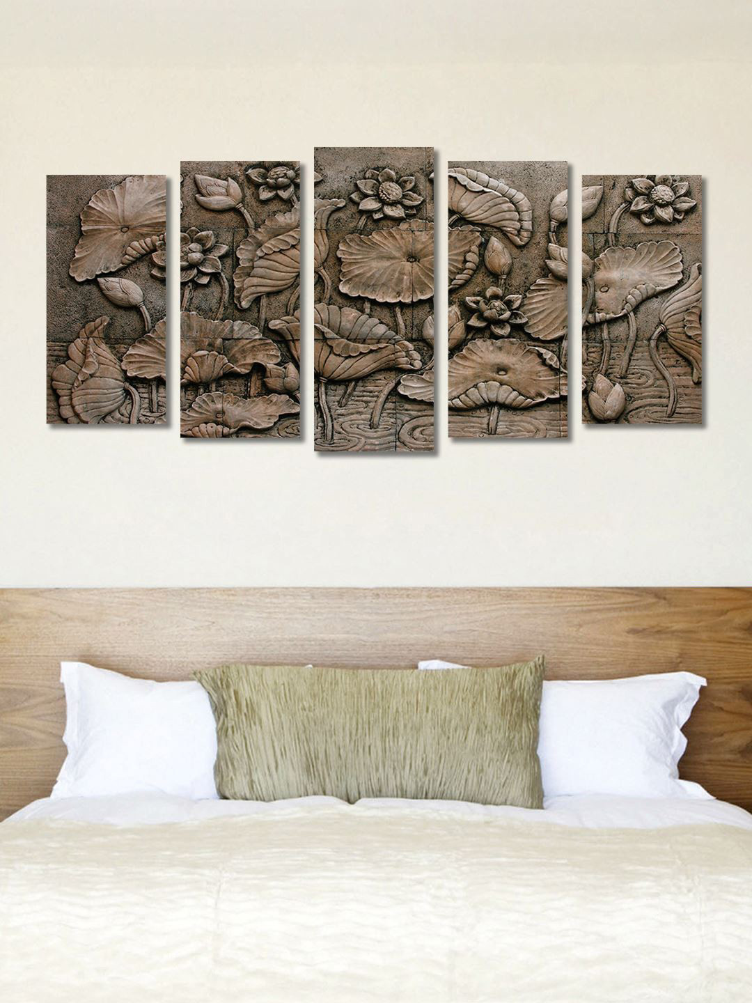 Buy 999Store Brown Set Of 5 Wall Art Wall Art for Unisex 2515640 Myntra