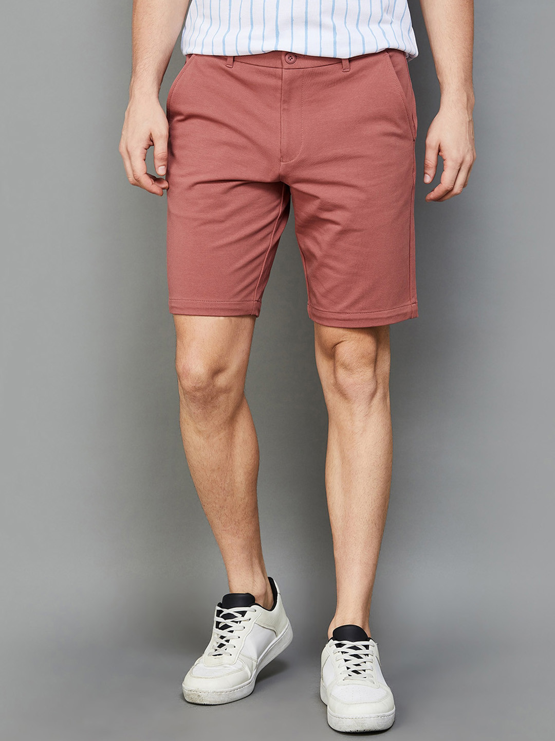 Buy CODE By Lifestyle Men Rust Shorts - Shorts for Men 25164086 | Myntra