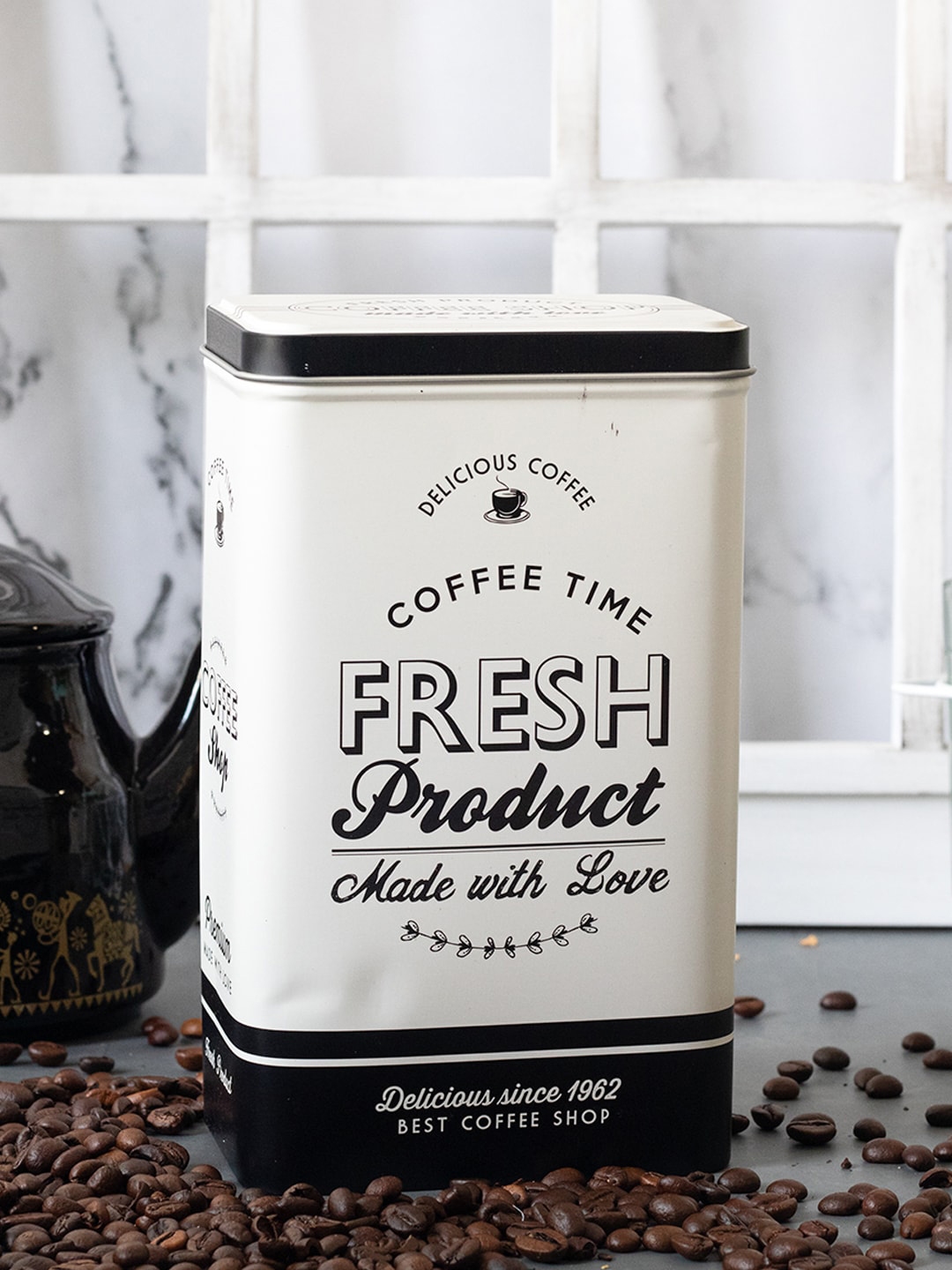 buy-market99-white-black-metal-dishwasher-safe-coffee-jar-1-7l