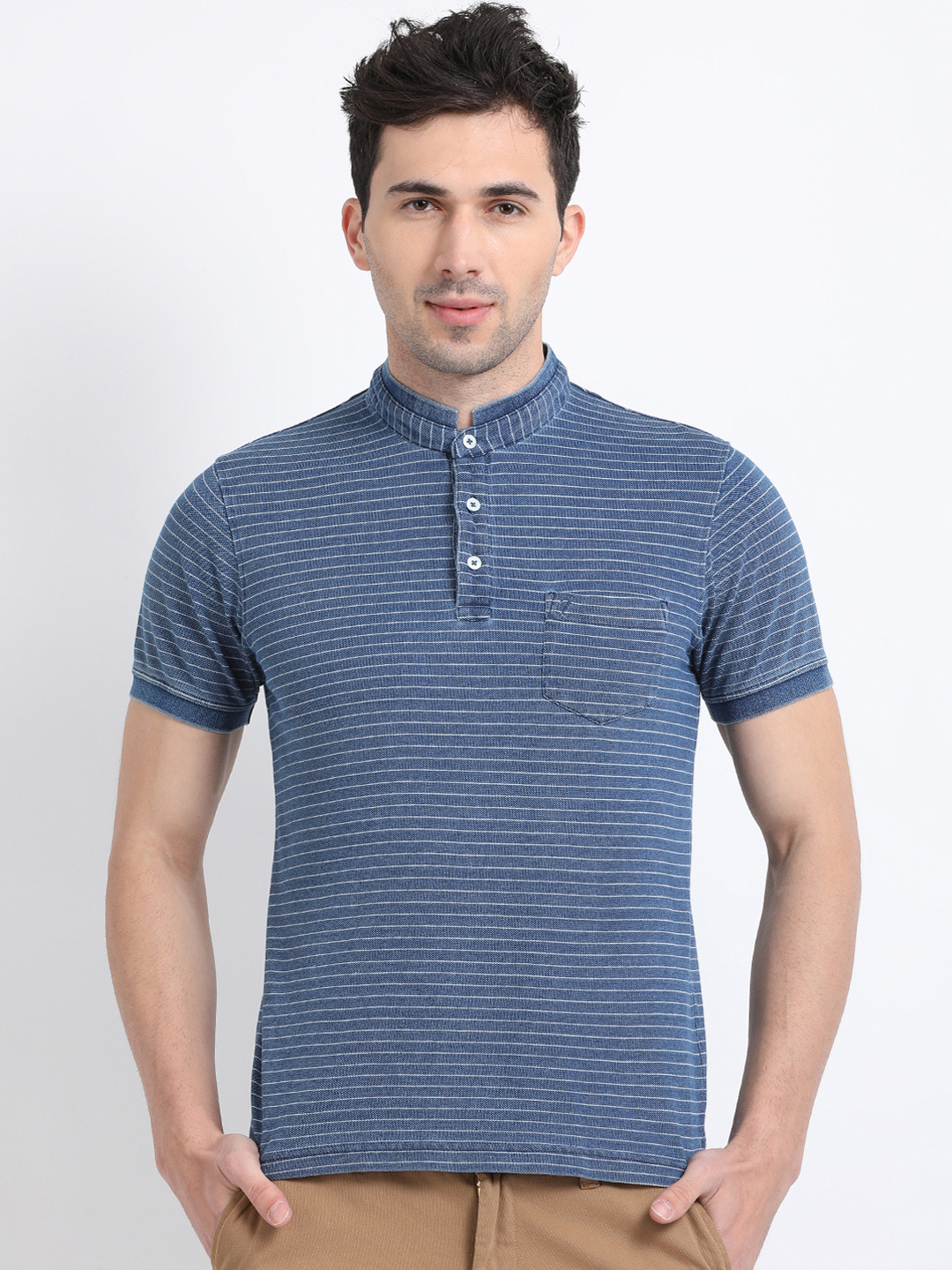 indian terrain collar t shirts