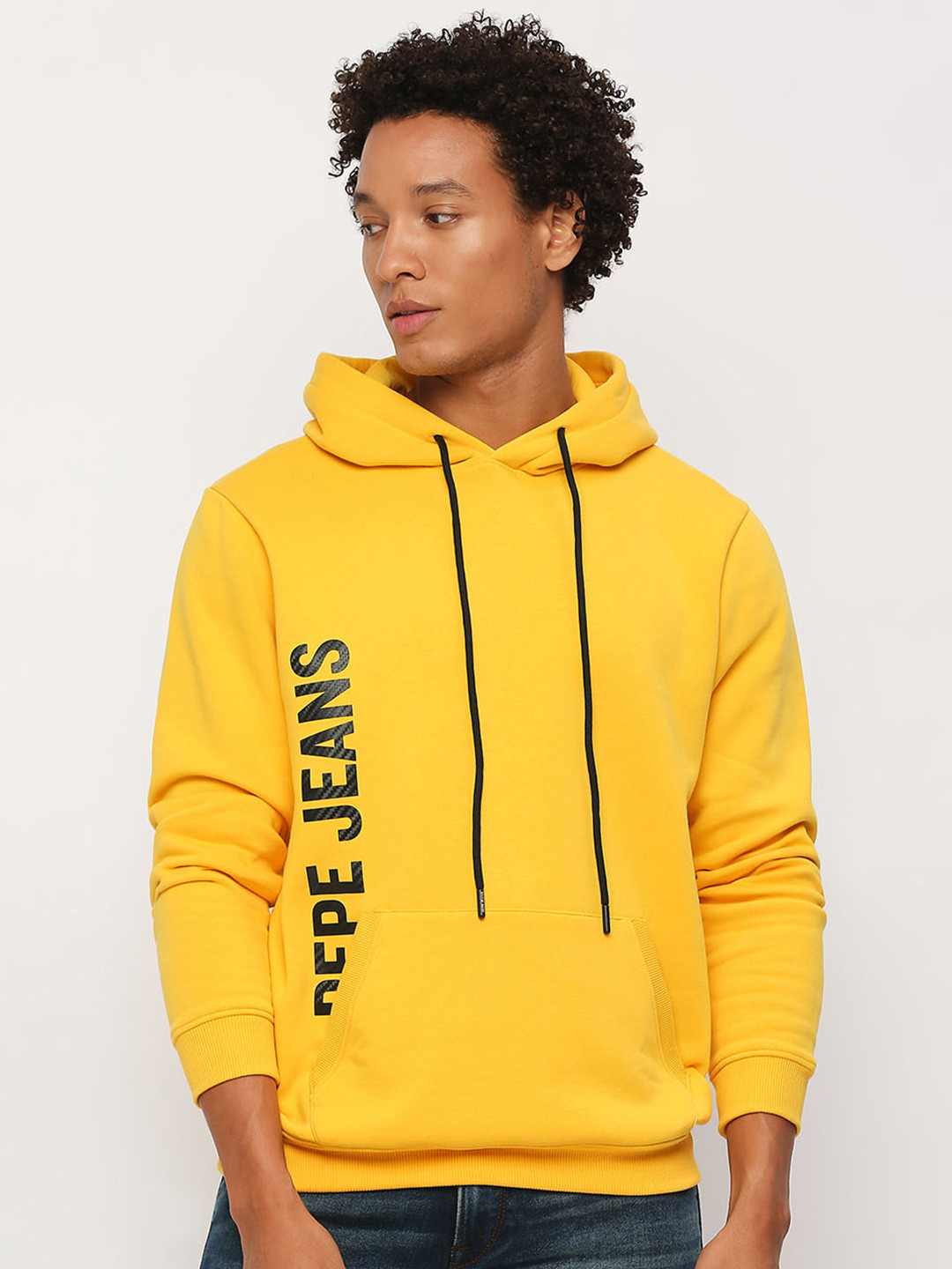 Pepe Jeans Black Cotton Men's Sweater