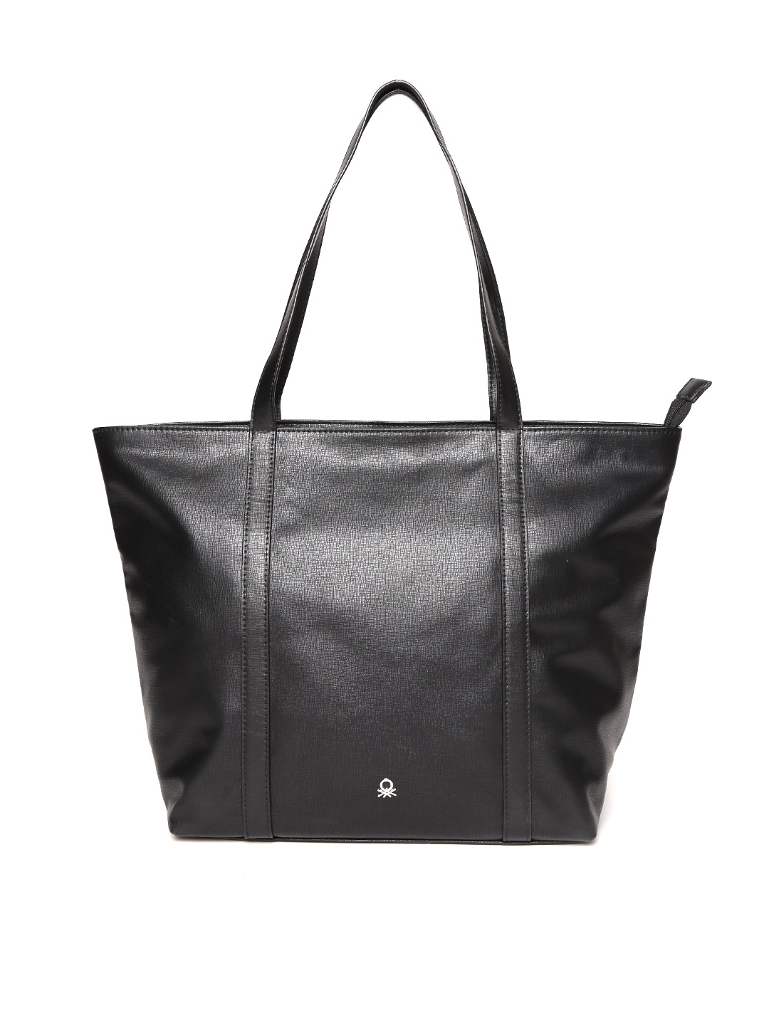Buy United Colors Of Benetton Black Solid Shoulder Bag - Handbags for ...