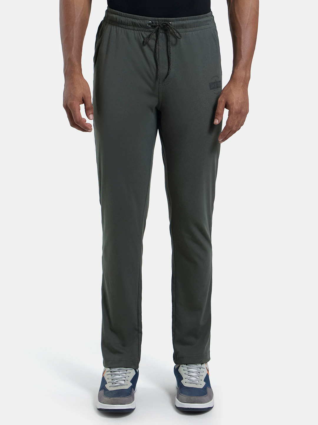 Buy Jockey Men Athleisure Cotton Rich Slim Fit Trackpants Track Pants