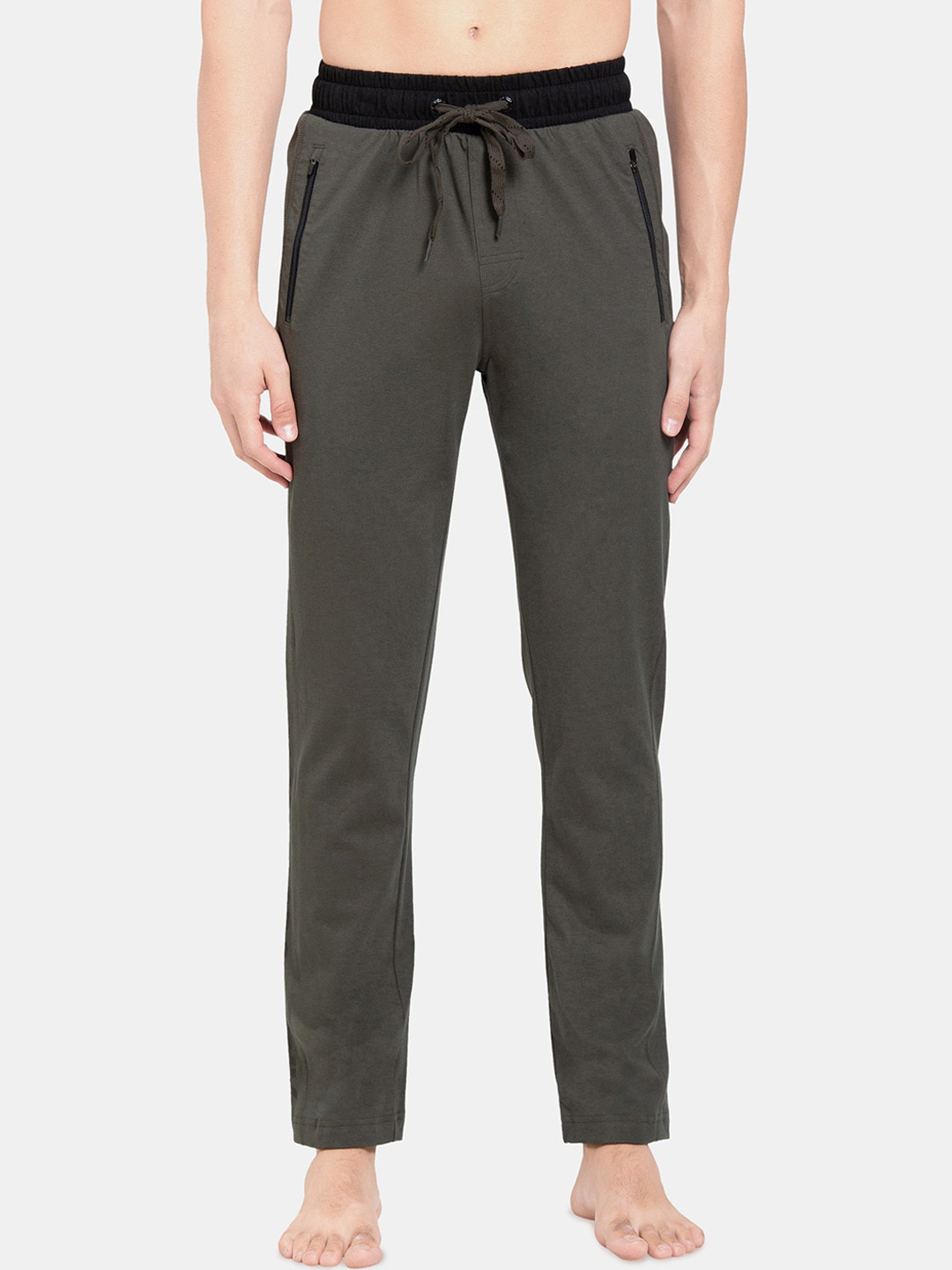 Buy Jockey Men Athleisure Cotton Rich Slim Fit Trackpants Track Pants