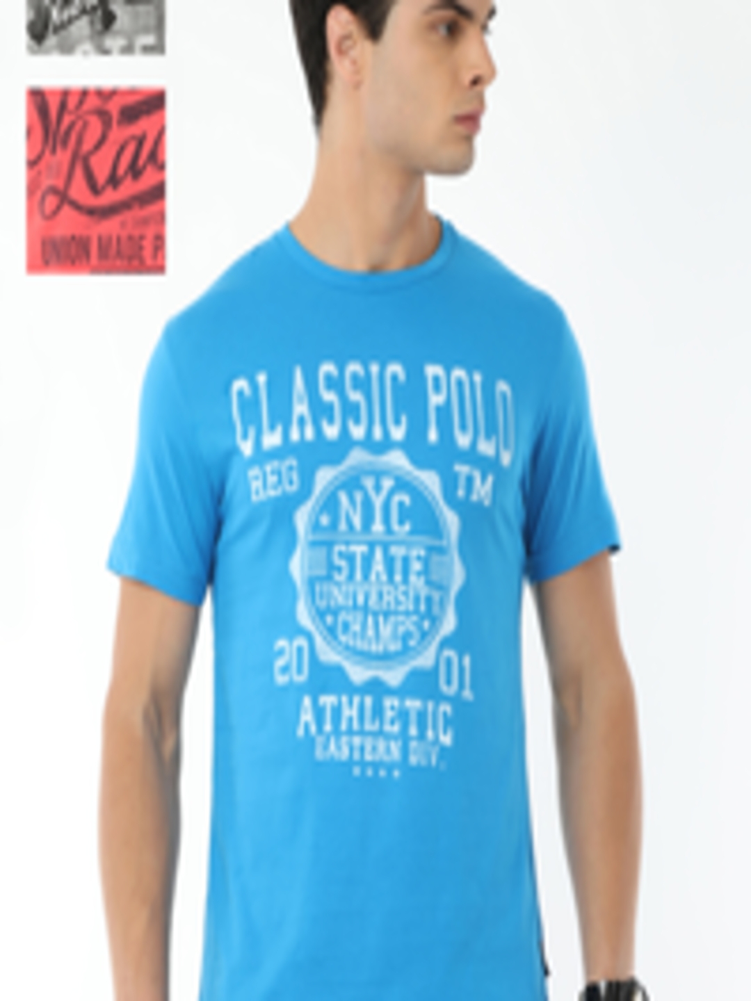 Buy Classic Polo Men Pack Of 3 T Shirts - Tshirts for Men 2523590 | Myntra
