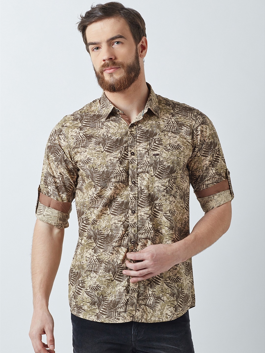 f8ke chemical club khaki knit shirt