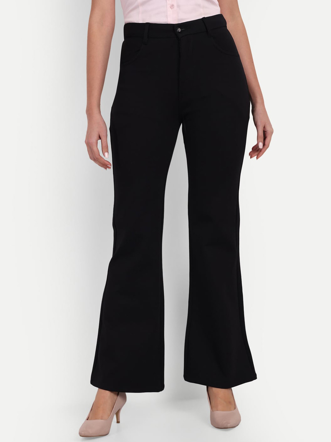 Smart flared trousers