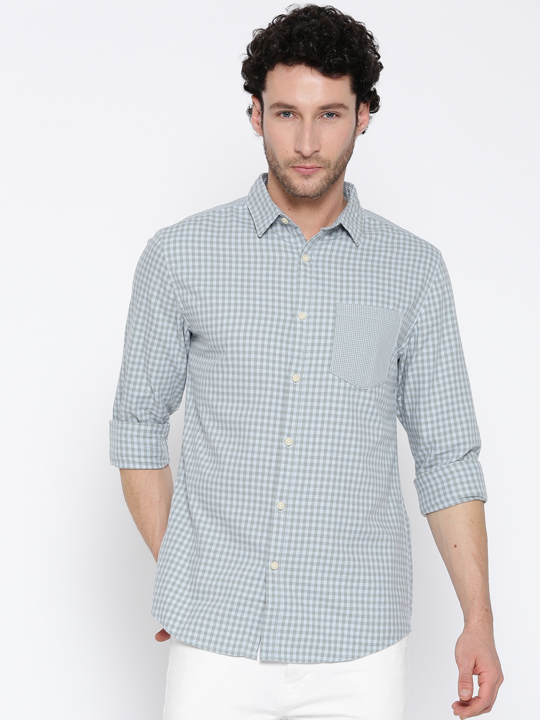 jack and jones checked shirt