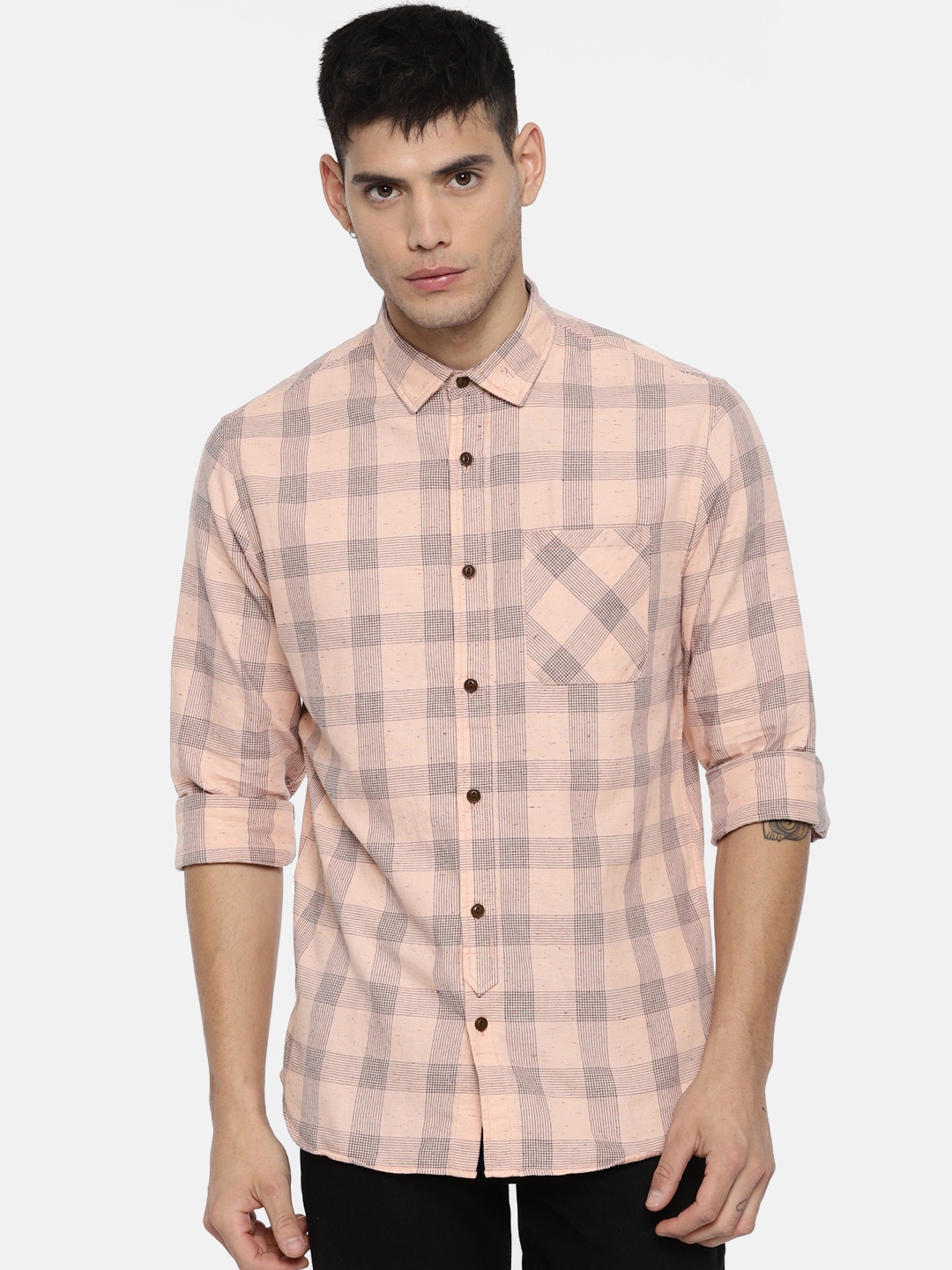 jack and jones checked shirt