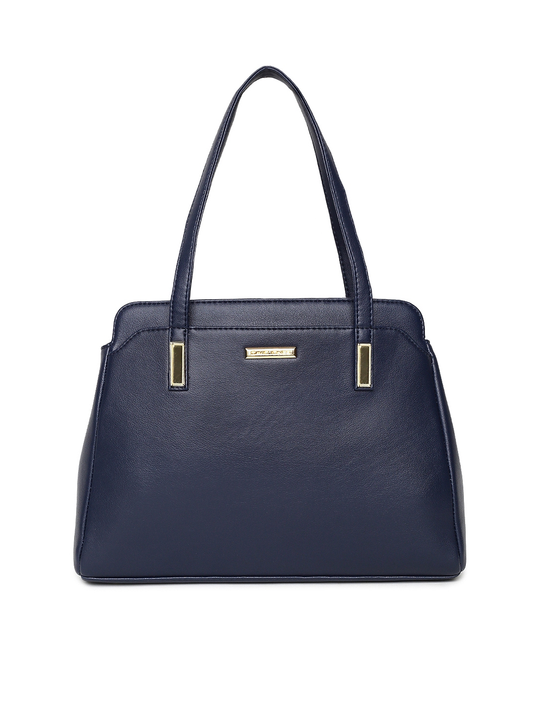 Buy David Jones Navy Blue Solid Shoulder Bag - Handbags for Women ...