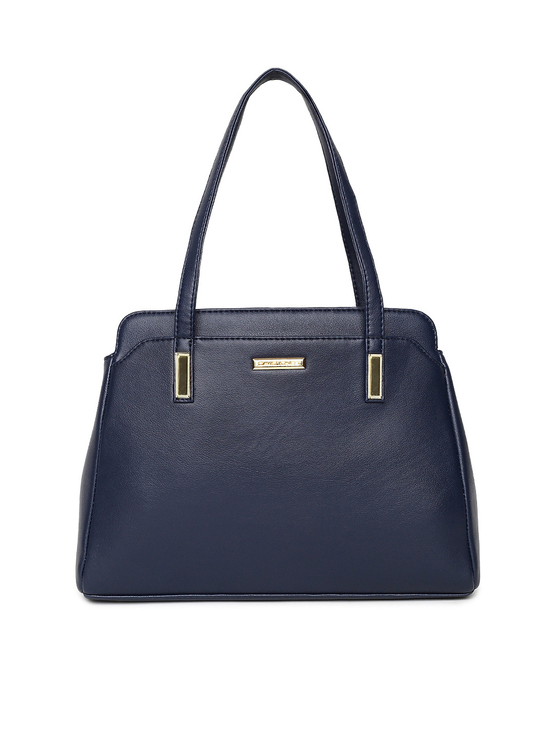 Buy David Jones Navy Blue Solid Shoulder Bag Handbags for Women
