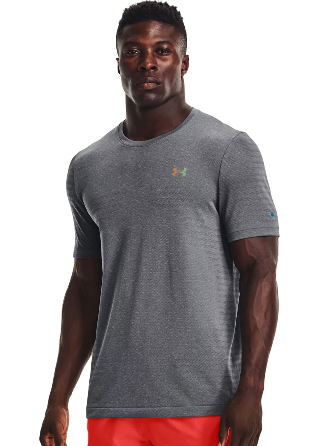 Buy UNDER ARMOUR Slim Fit Round Neck Short Sleeves Training T Shirt